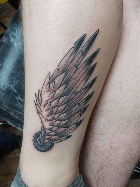 hermes wings tattoos|fire wings tattoo.